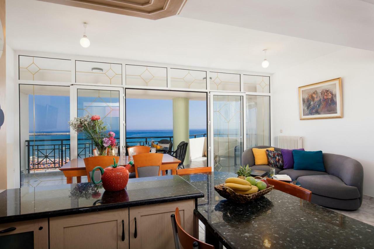 Breathless Sea Apartment Rethymno Exteriör bild
