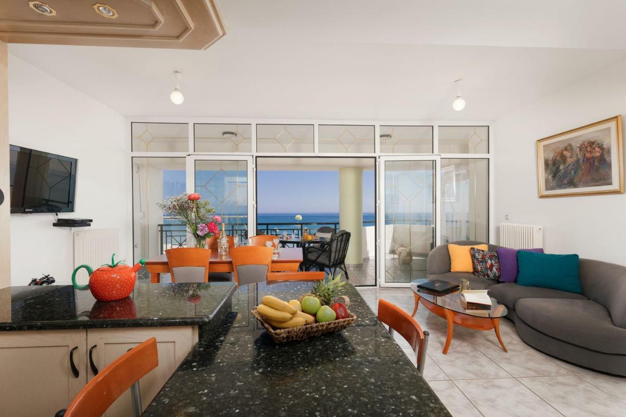 Breathless Sea Apartment Rethymno Exteriör bild